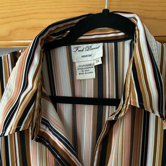 Blouse Fred David 2X 3/4 sleeves / Manches 3/4 - Picture 2 of 3